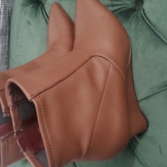 Franco Sarto Brown Booties - Picture 2 of 4